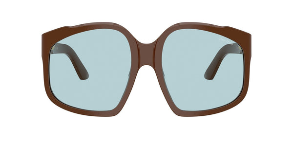 SMUA07S 24D20R59 chocolate/light blue lens