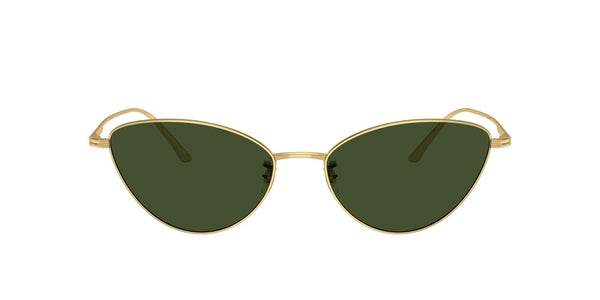 OV1328S 533271 Khaite (52) 1989C gold/vibrant green lens