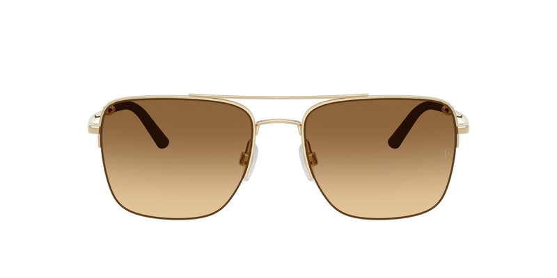 0OV1343S 503513 (56) R2  gold/saddle gradient to dark lens