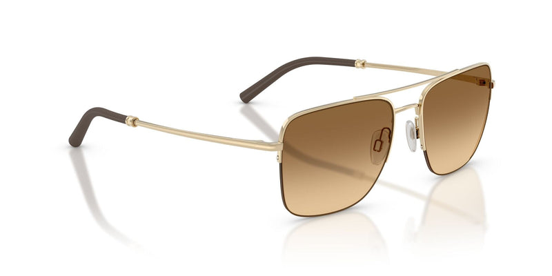 0OV1343S 503513 (56) R2  gold/saddle gradient to dark lens
