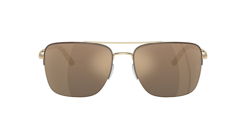 0OV1343S 50355A (56) R2 umber gold/desert flash mirror lens