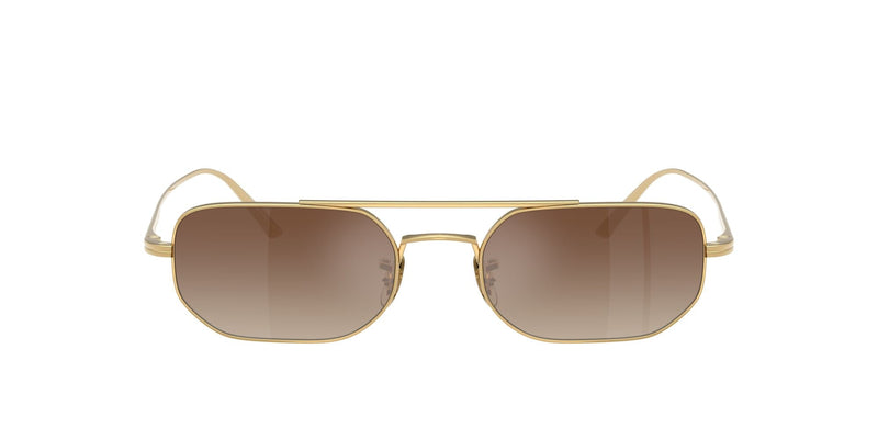 OV1351S 5332Q1  1989C Khaite (52) gold/dark brown gradient mirror lens
