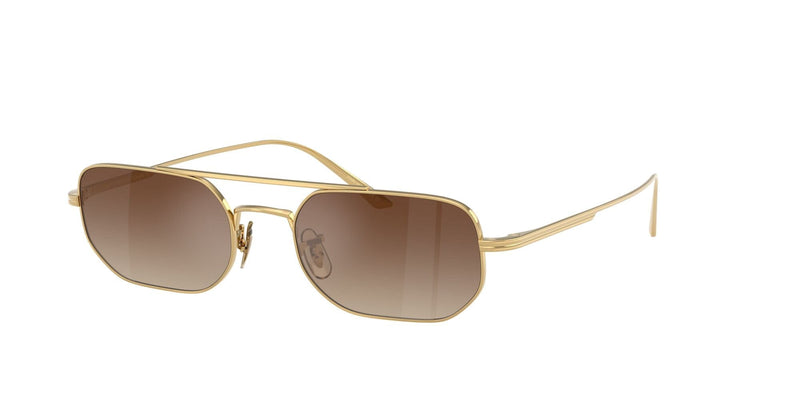 OV1351S 5332Q1  1989C Khaite (52) gold/dark brown gradient mirror lens
