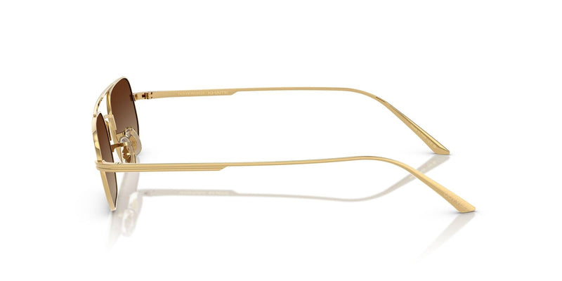 OV1351S 5332Q1  1989C Khaite (52) gold/dark brown gradient mirror lens