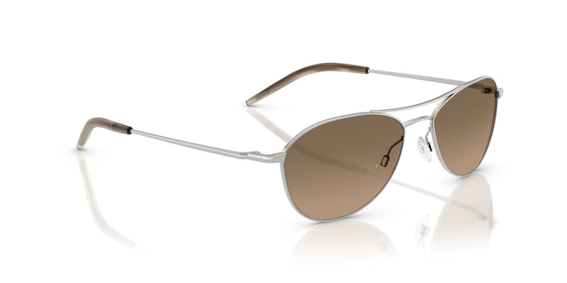 0OV1358S 5036GN (57) Aero ii silver/sandstone gradient polarised lens