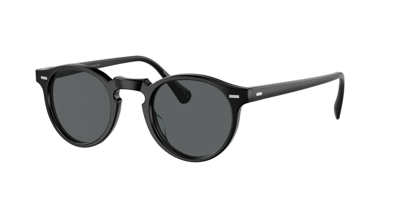 0OV5217S 1031P2  Gregory Peck (47)  matte black/grey polarised lens