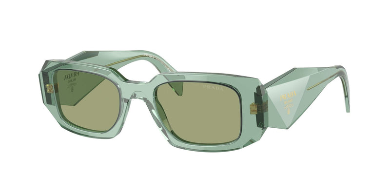 SPR17WS 11R10E transparent sage w/green mirror lens