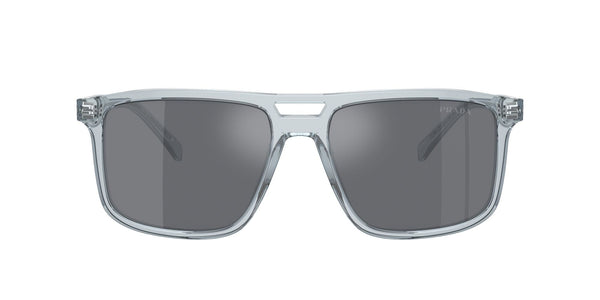 SPRA22S 19T175 (58) transparent azure/dark grey flash silver lens