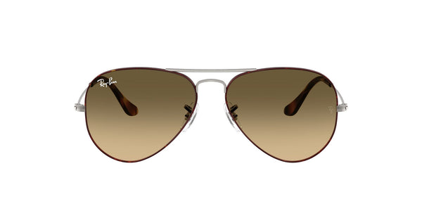 RB3025 92700A (58) havana gunmetal w/brown vintage gradient black lens