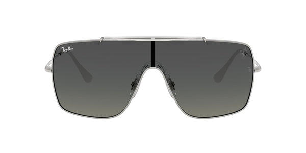 RB3697M F1048G silver/gradient grey lens