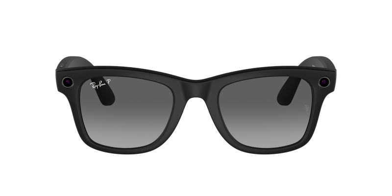 Meta 0RW4006 Wayfarer (50) 601ST3 matte black/gradient graphite polarised lens