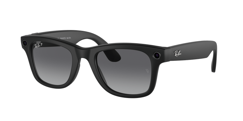 Meta 0RW4006 Wayfarer (50) 601ST3 matte black/gradient graphite polarised lens