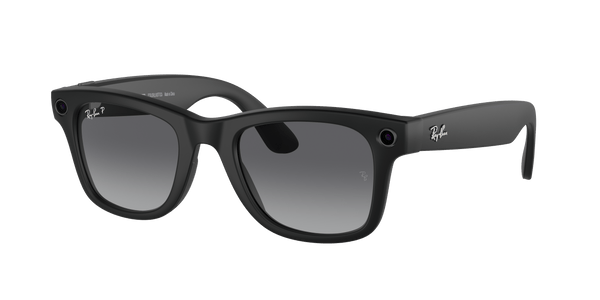 Meta 0RW4006 Wayfarer 50 601ST3 matte black gradient graphite polari Shades Shop