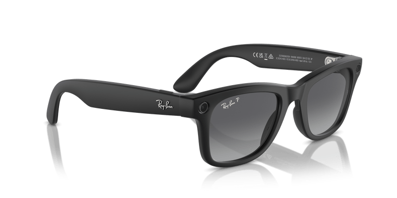 Meta 0RW4006 Wayfarer (50) 601ST3 matte black/gradient graphite polarised lens