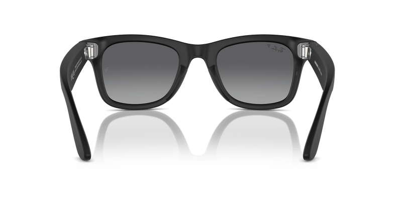 Meta 0RW4006 Wayfarer (50) 601ST3 matte black/gradient graphite polarised lens