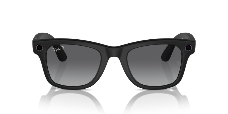 Meta 0RW4006 Wayfarer (50) 601ST3 matte black/gradient graphite polarised lens