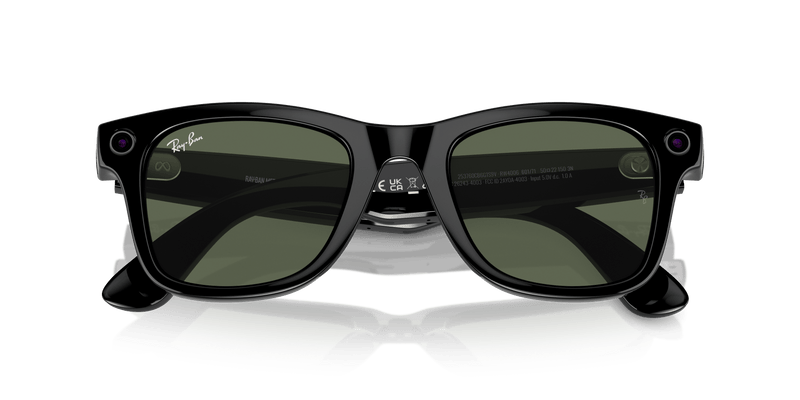 META RW4006 601/71 WAYFARER  BLACK/CAMERA/G15