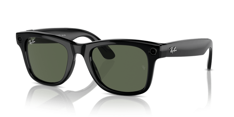 META RW4006 601SM1 Wayfarer (50)  black/Camera/transition G15 lens