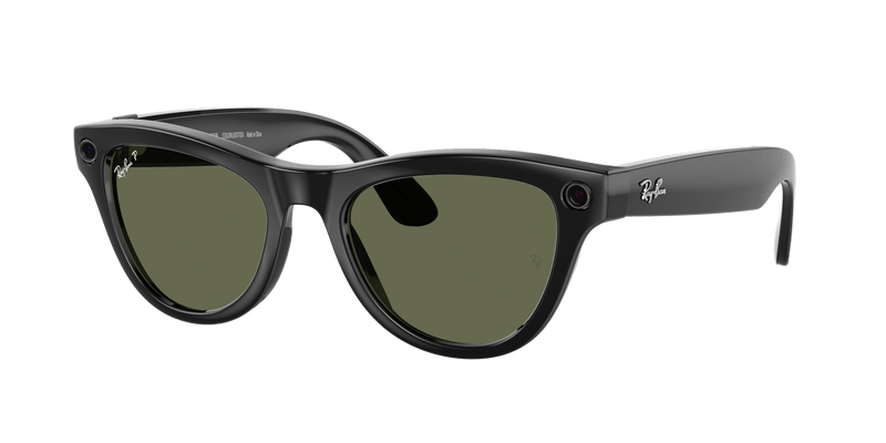 Meta 0RW4010 601/9A (52) skyler black/polarised G15 lens