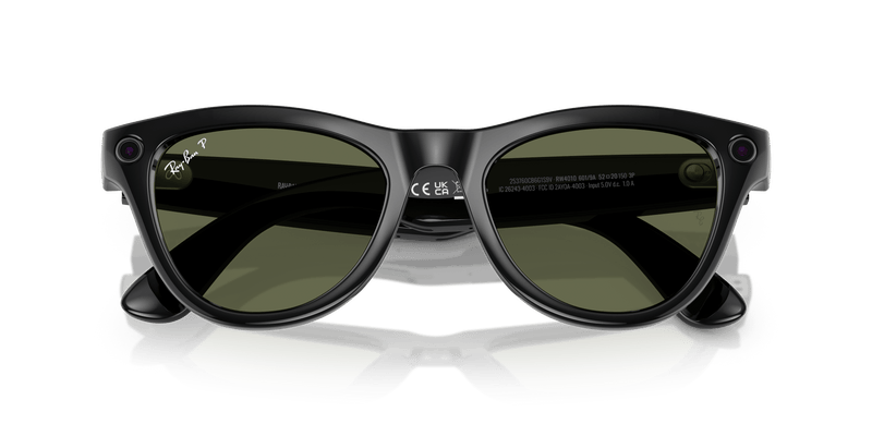 Meta 0RW4010 601/9A (52) skyler black/polarised G15 lens