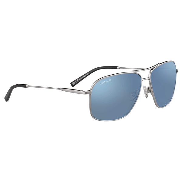 DORWINN SS578002 SILVER/POL555 BLUE LENS