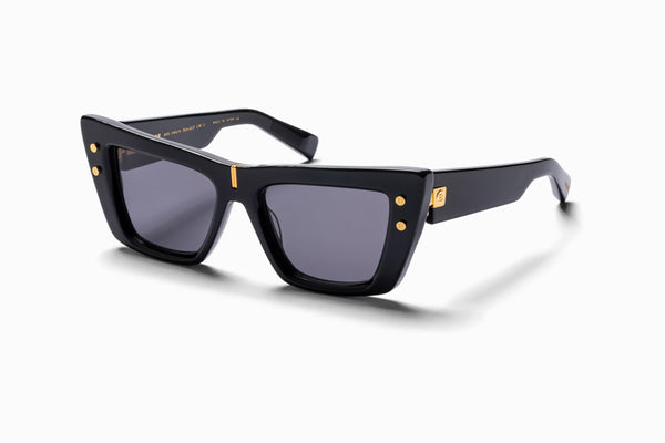 Balmain B Eye 156A black gold/grey lens