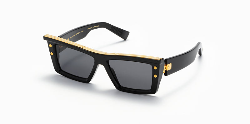 Balmain B VII 131A black gold/grey lens