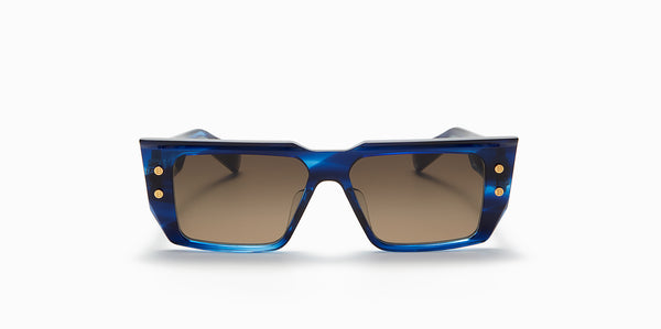 Balmain B VI 128C blue gold/brown gradient lens