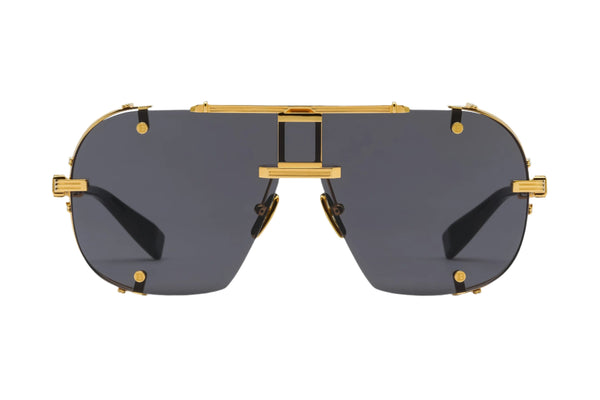 Balmain Colonel 170A  gold/black grey lens