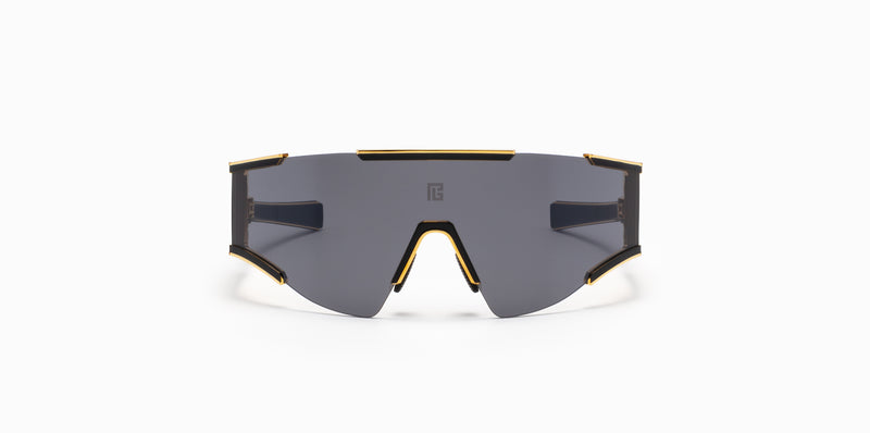 Balmain Fleche 138A black gold/grey lens