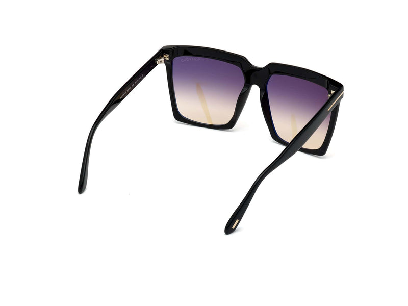 TF0764 01B Sabrina black/ grey gradient lens