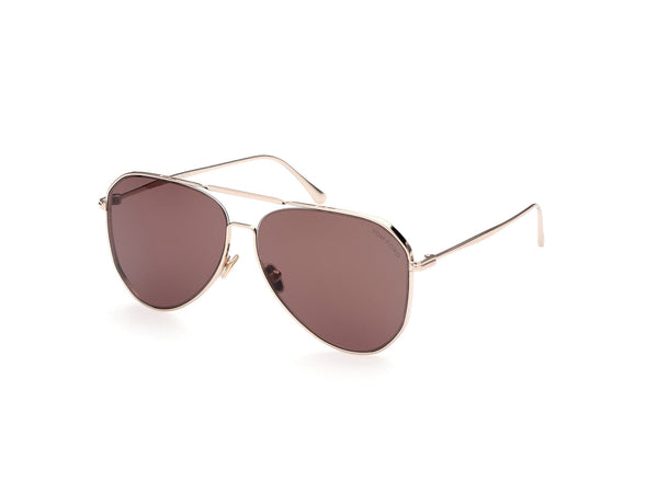 TF853 28E Charles rose gold/brown graduated lens