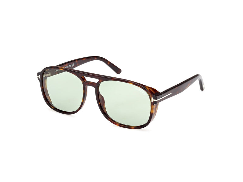 TF1022 52N Rosco havana/ vintage green lens