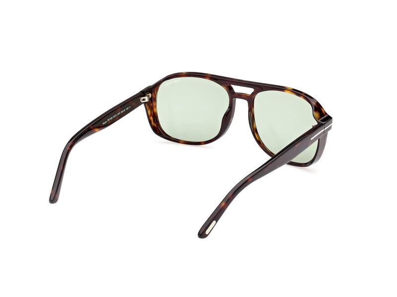 TF1022 52N Rosco havana/ vintage green lens