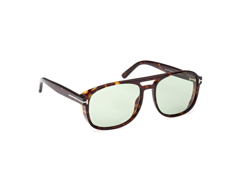 TF1022 52N Rosco havana/ vintage green lens