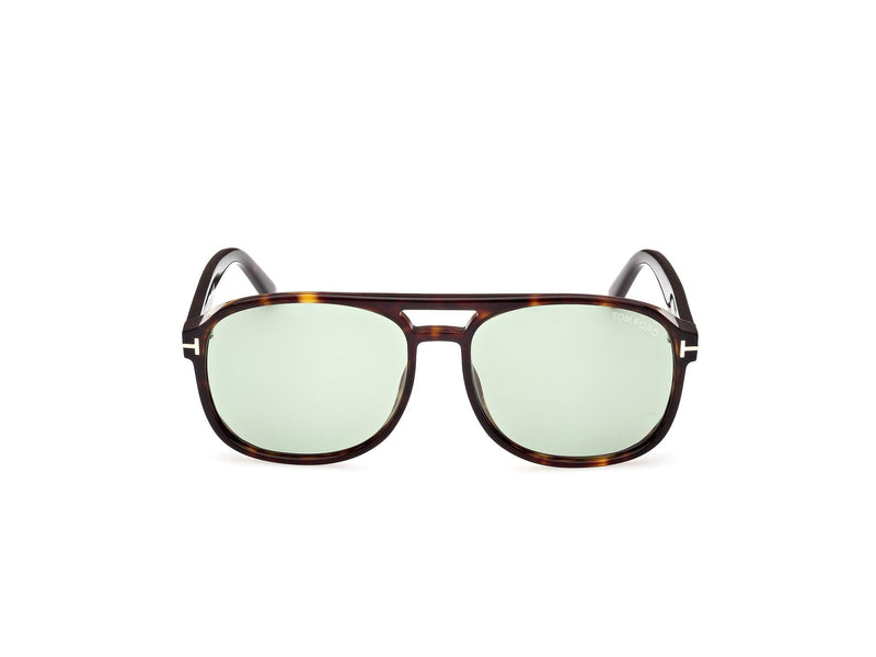 TF1022 52N Rosco havana/ vintage green lens