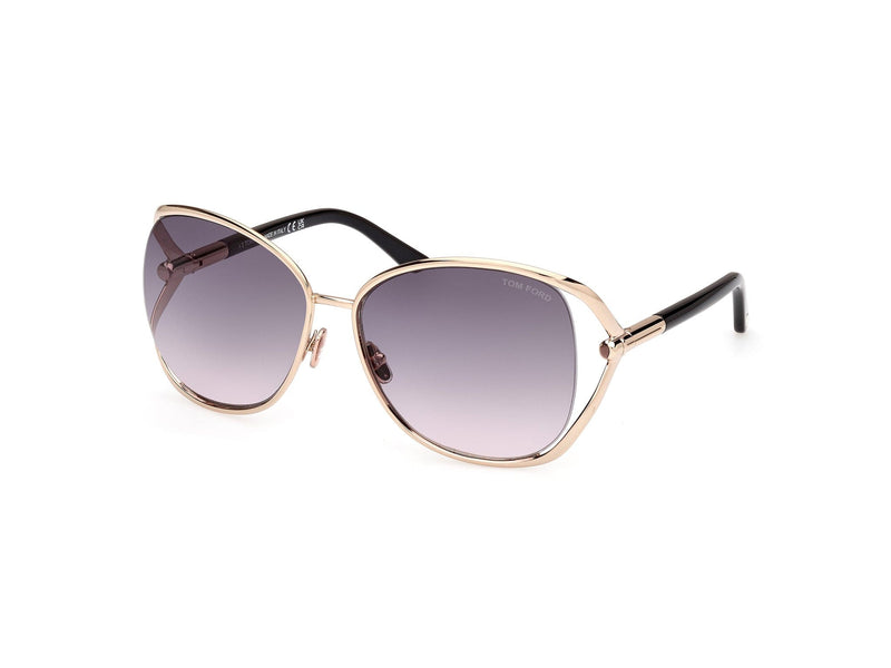 TF1091 28B Marta gold/smoke gradient lens