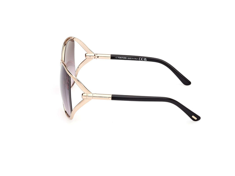 TF1091 28B Marta gold/smoke gradient lens