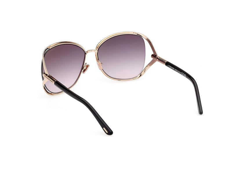 TF1091 28B Marta gold/smoke gradient lens