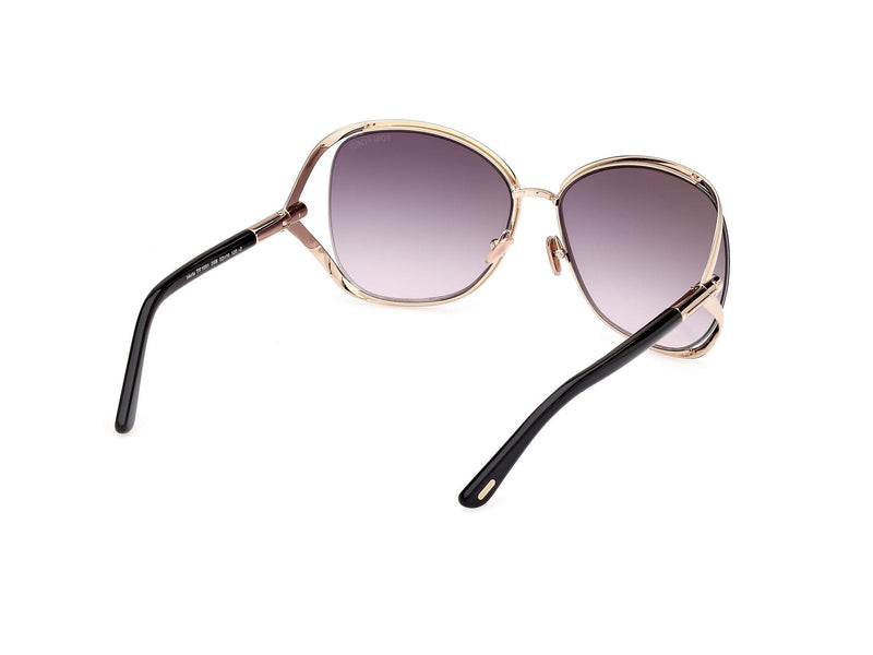 TF1091 28B Marta gold/smoke gradient lens