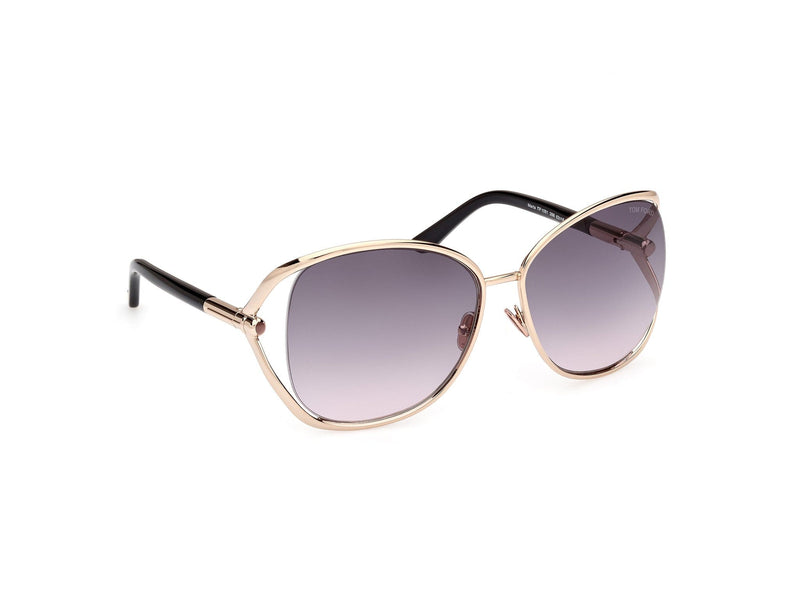 TF1091 28B Marta gold/smoke gradient lens