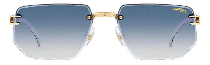 Carrera 1070/s 80s black white/blue gradient lens