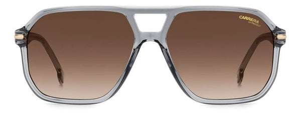Carrera 302/S KB7 crystal grey/brown gradient lens