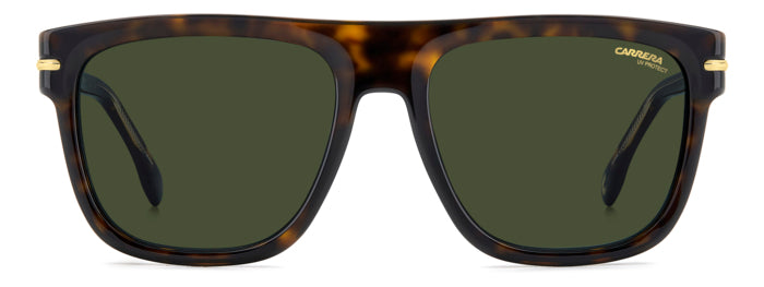 CARRERA 340/S QUM/QT dark havana/green lens