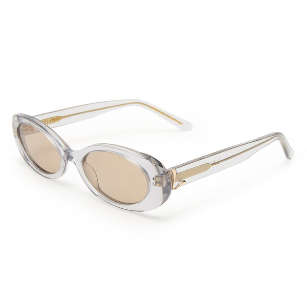 The Morgan 2431844 crystal mauve/brown tint lens