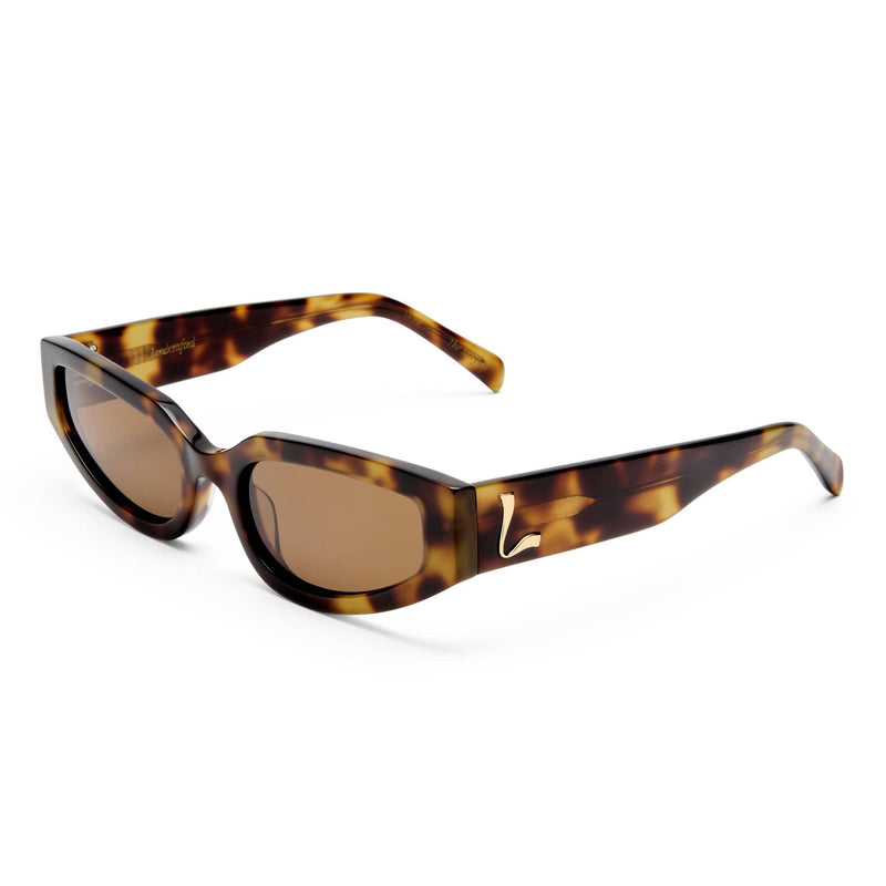 The Hayley 2531781 moss tort/brown mono lens