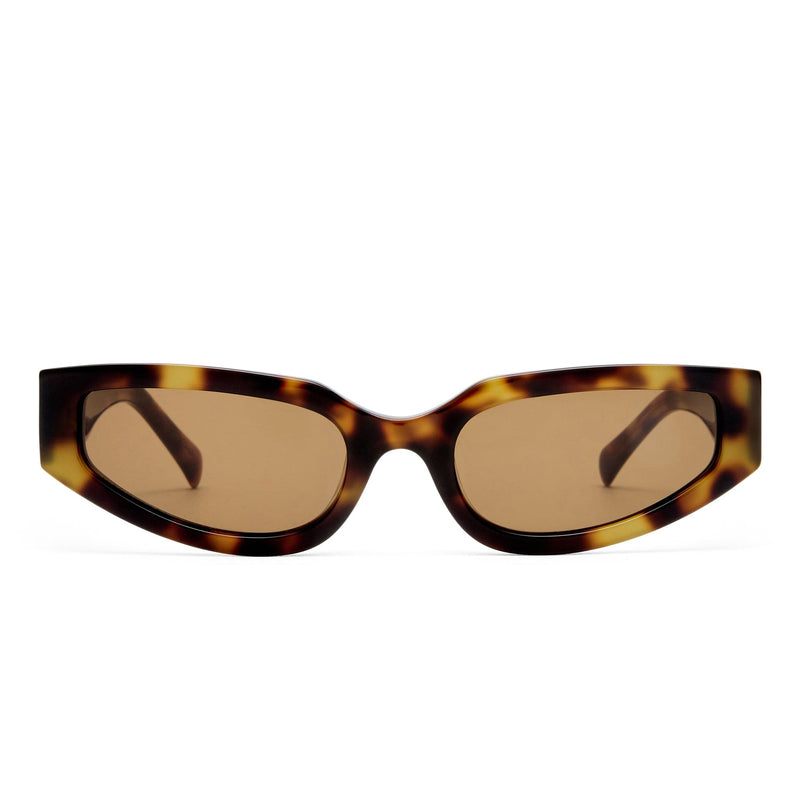 The Hayley 2531781 moss tort/brown mono lens