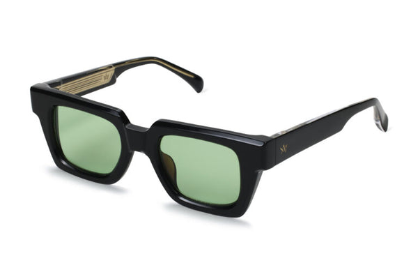 Ming 172-BL-GN black/green lens