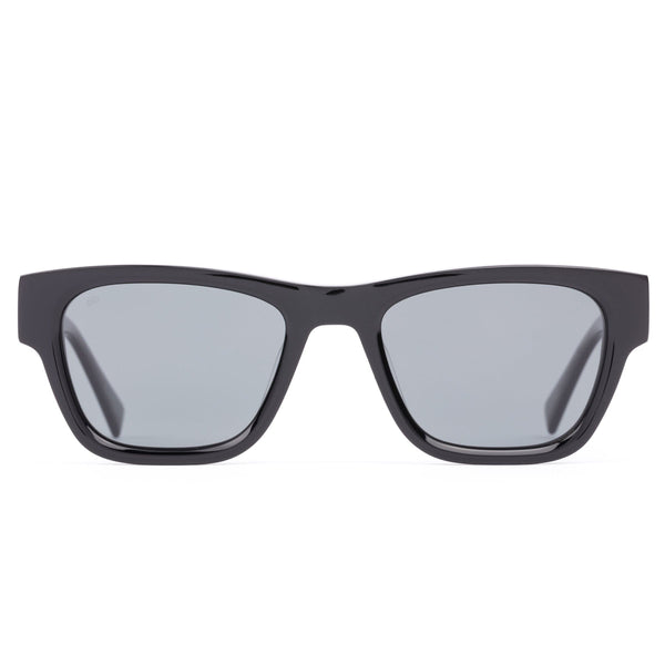 Boston black iron/grey polarised lens