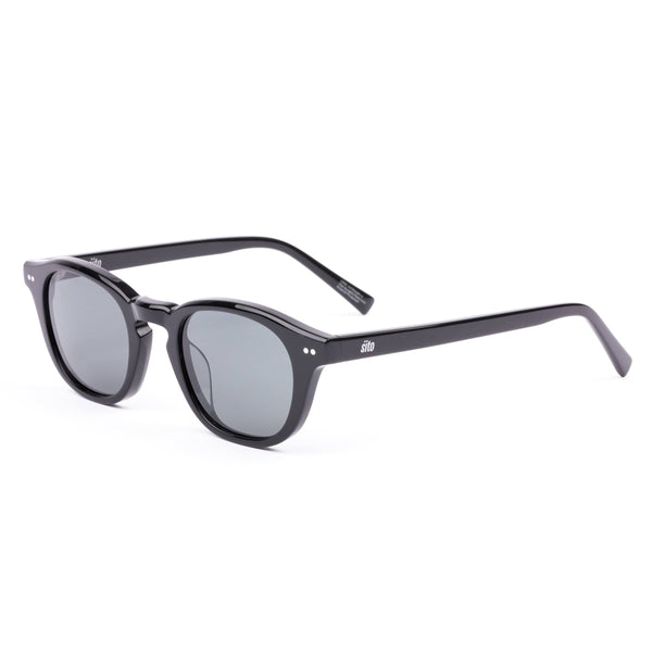 Elio black iron grey polarised lens